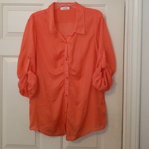 Calvin Klein XL button down shirt
